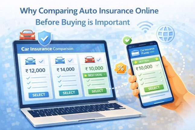 Why Compare Auto Insurance Online Before Buying? 