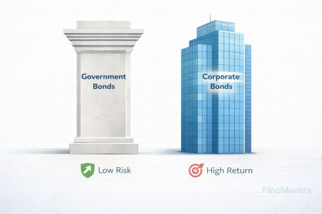  Government Bonds vs Corporate Bonds: Differences, Pros & Cons 