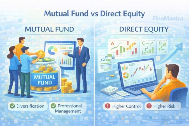  Mutual Fund vs Direct Equity: Key Differences for Long-Term Investors 